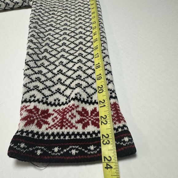 Croft and Barrow Christmas Holiday Sweater Snowflakes Size XL Vintage - Picture 6 of 11